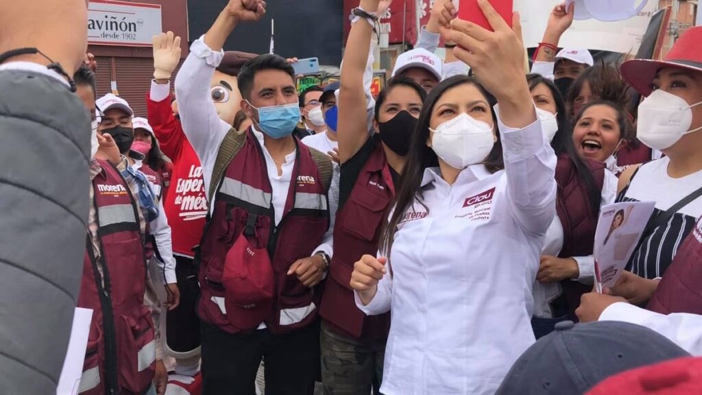 Claudia Rivera agresiones reporteros