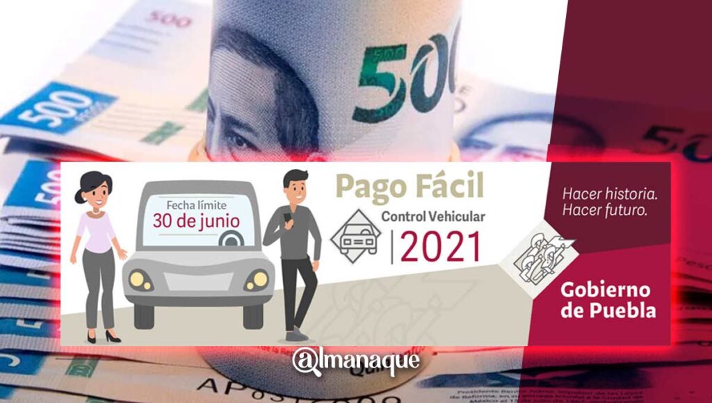 Como pagar tenencia Puebla 2021
