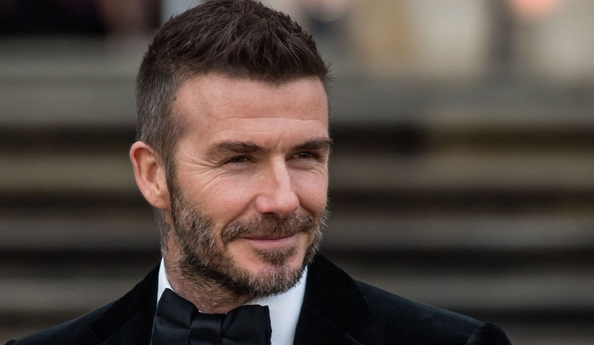 David Beckham ingresa en el "Salón de la Fama" de la Premier League 2 David Beckham. 1