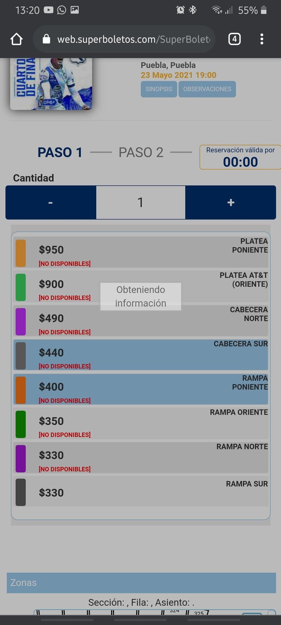 Franjabonados revenden los boletos para las semifinales entre el Puebla y Santos 9 E1sLIVwXIAcfALT