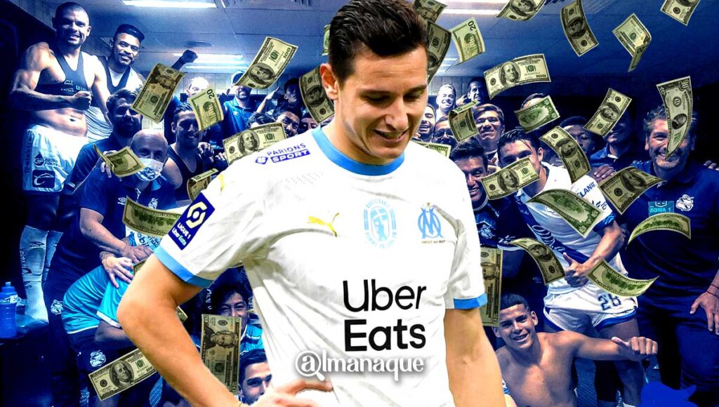 Florian Thauvin valor plantilla futbol mexicano