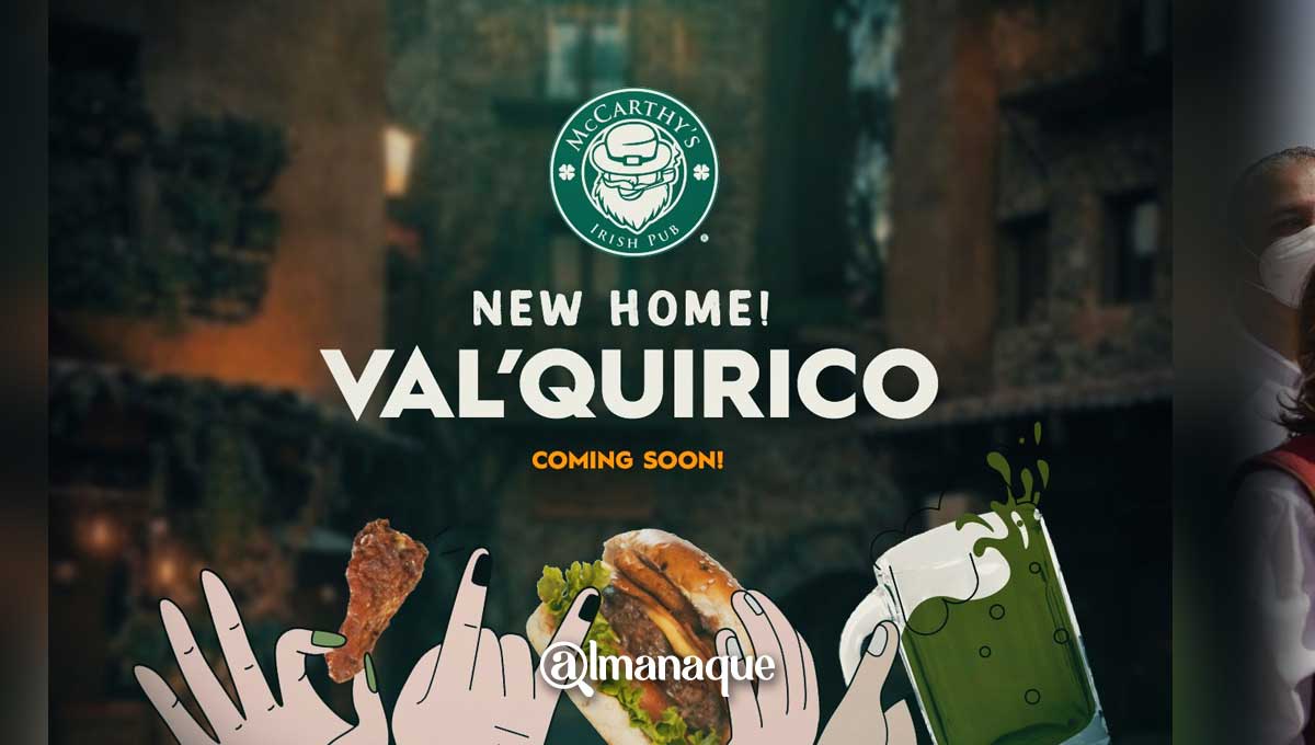 ¡Llegaron demasiado lejos! McCathy’s abrirá sucursal en Val’Quirico 3 McCarthys ValQuirico sucursal