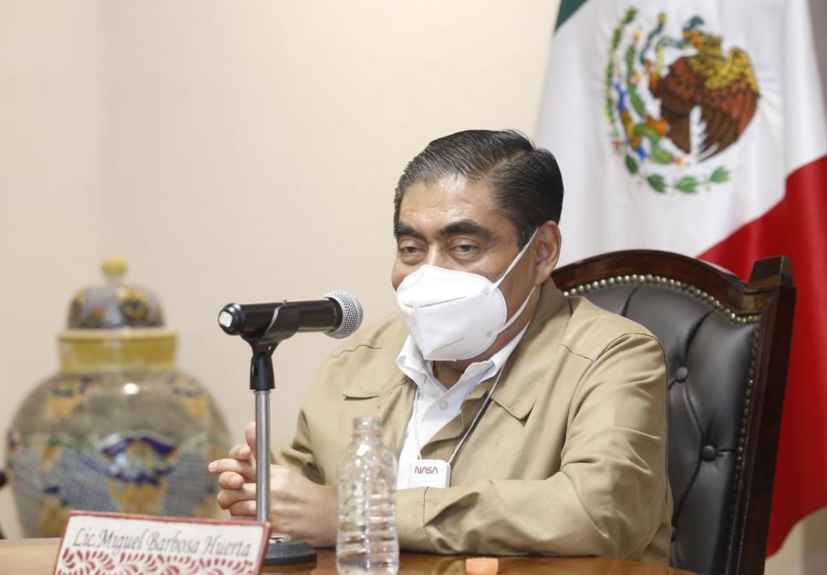 Ayuntamiento de Puebla protege a García Viveros para que se ampare, asegura gobernador 2 Miguel Barbosa Andres Garcia