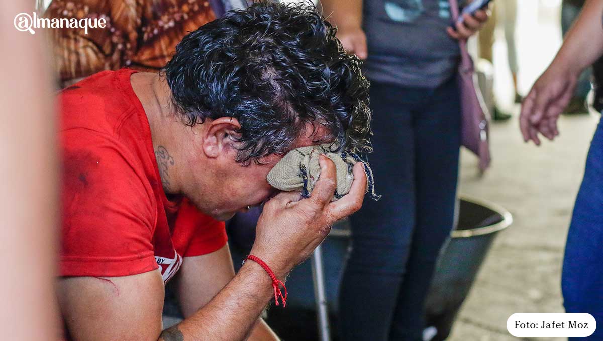 Pelea Ambulantes Centro de Puebla 4