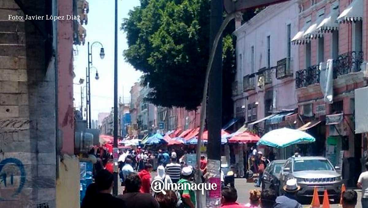 Rina ambulantes centro de Puebla