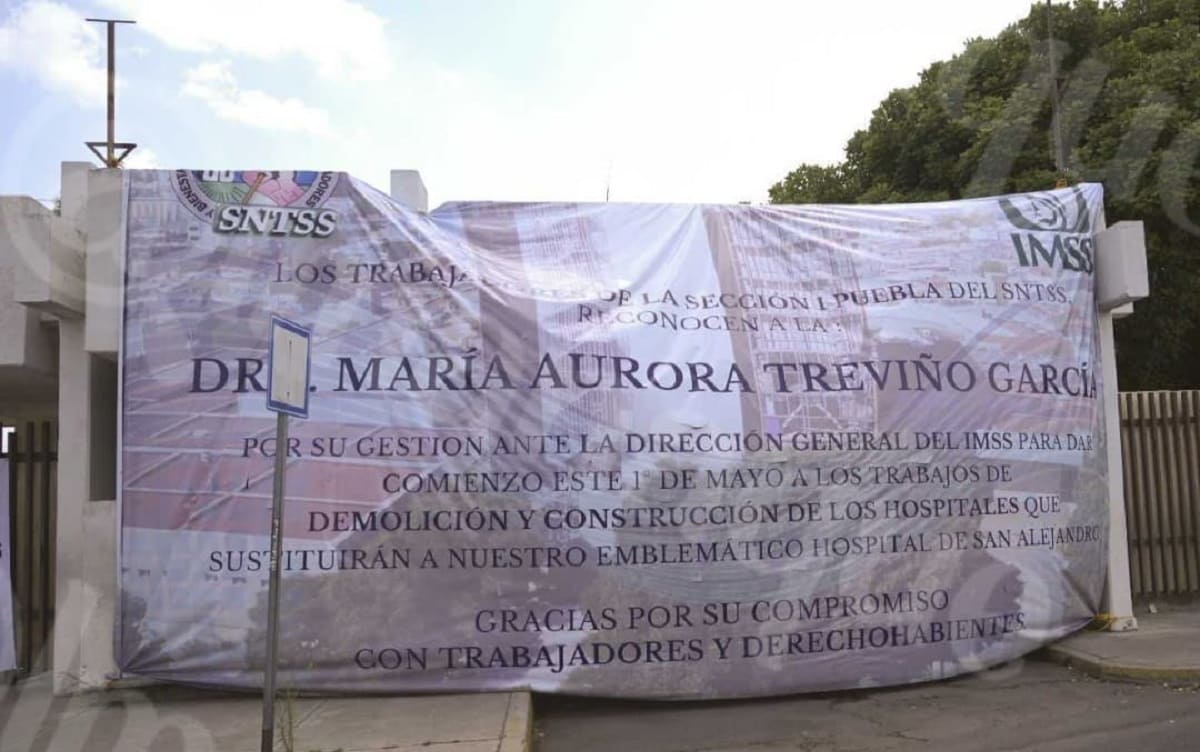 Doctor poblano inicia huelga de hambre para agilizar remodelación de San Alejandro 6 San Alejandro huelga 2