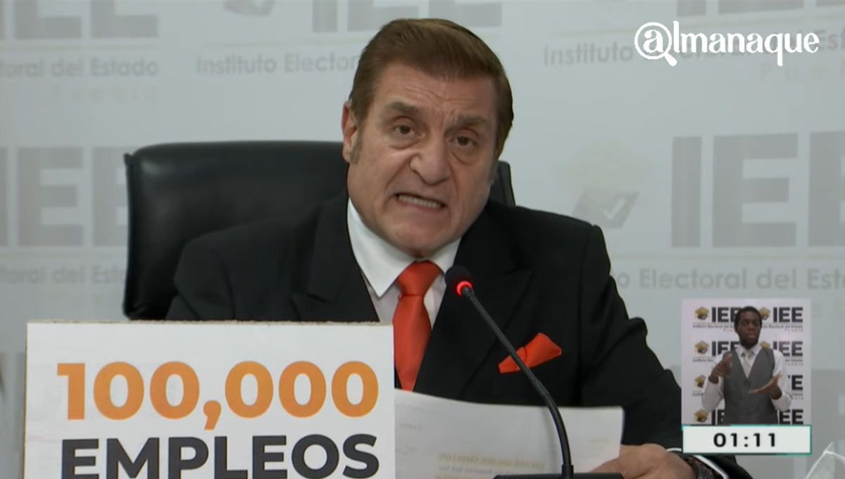 Candidato de MC dice que Claudia Rivera convirtió en "Sodoma y Gomorra" el Centro de Puebla 2 Yitani debate