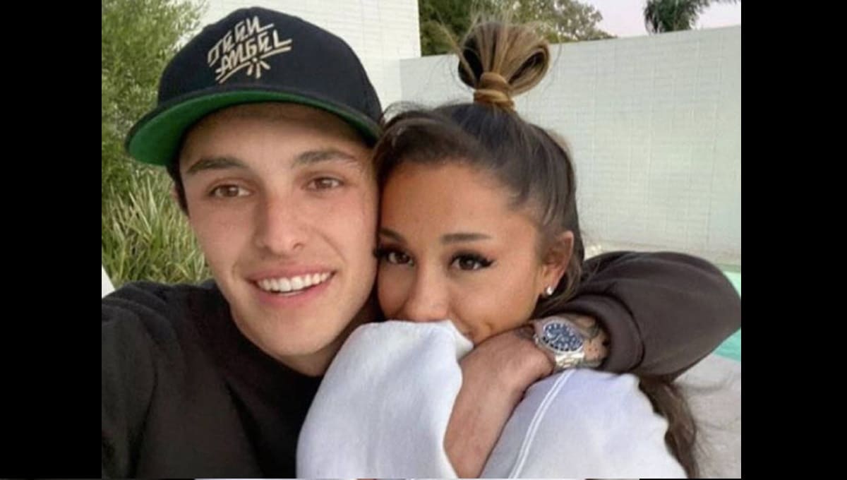 Así reaccionaron las redes a la boda de Ariana Grande y Dalton Gómez en California 2 ariana 1 1