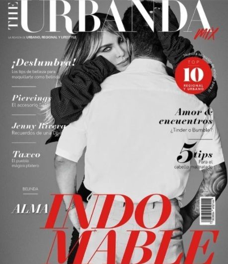 FOTOS: Belinda y Nodal muestran su lado más sensual en portada de revista española 6 belinda y nodal