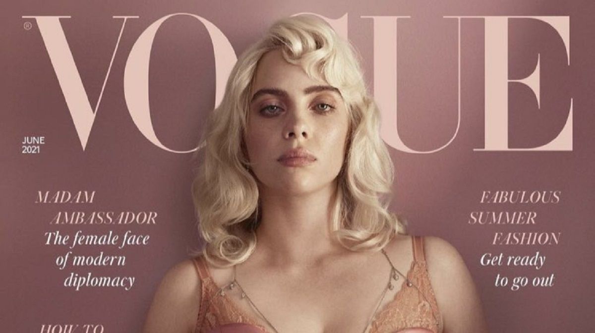 FOTOS: Billie Eilish posa en lencería para Vogue y rompe el Internet 1 billie