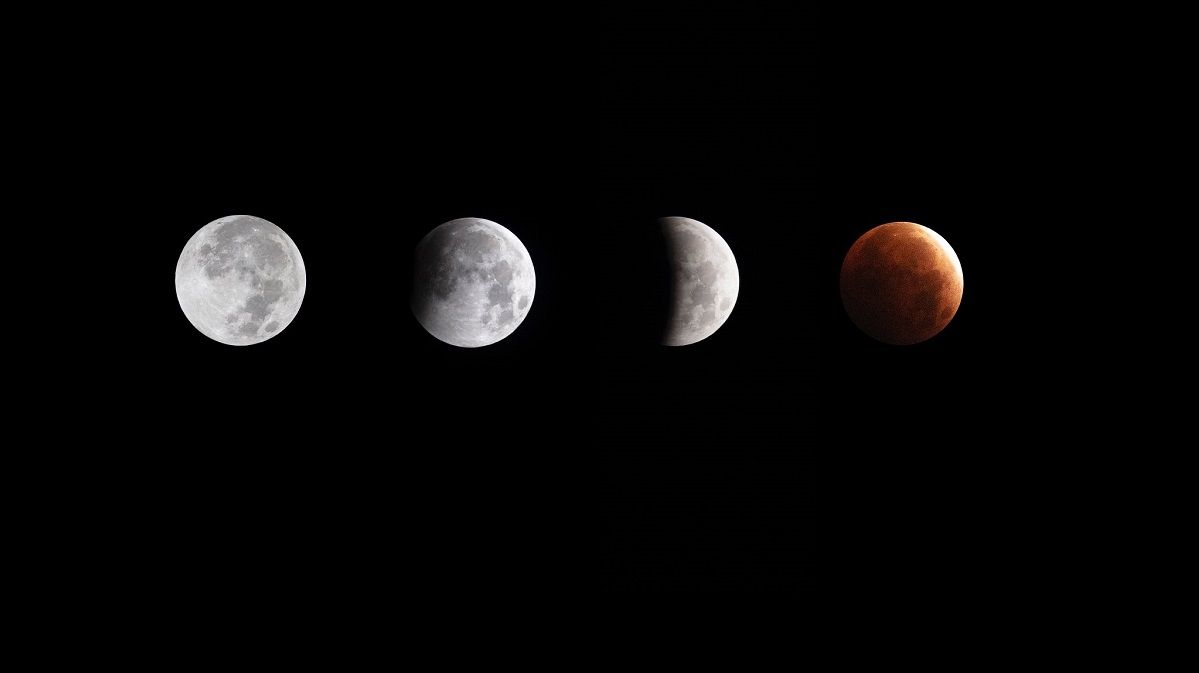 Las mejores FOTOS del primer eclipse lunar de 2021 🌔 1 eclipse3
