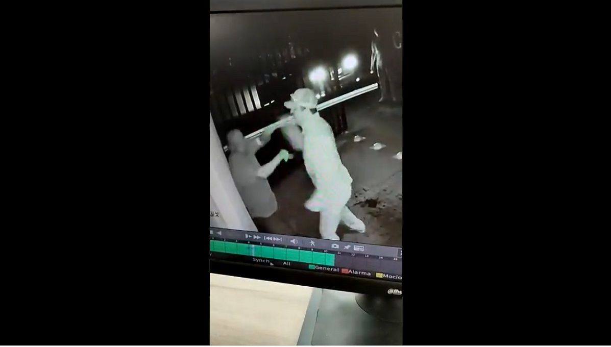 VIDEO: Buscan a Ricardo Garza, golpeó a un adulto mayor en Apodaca 2 golpeador