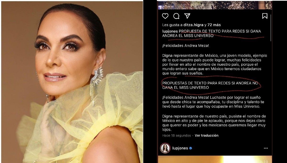 Lupita Jones publica felicitación para Andrea Meza “por si ganaba o por si perdía” y las redes estallan 2 lupita jones prohibio andrea meza 0 0 1200 747 1