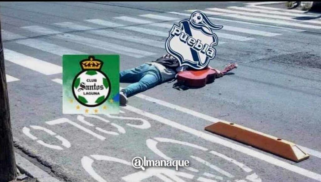 memes santos vs puebla