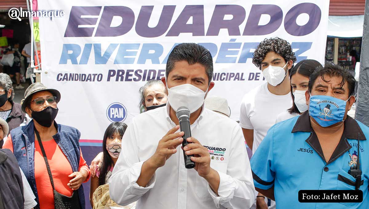 Recibí ataques "chiquititos" en el debate: Lalo Rivera 3 mercado independencia Eduardo Rivera 5