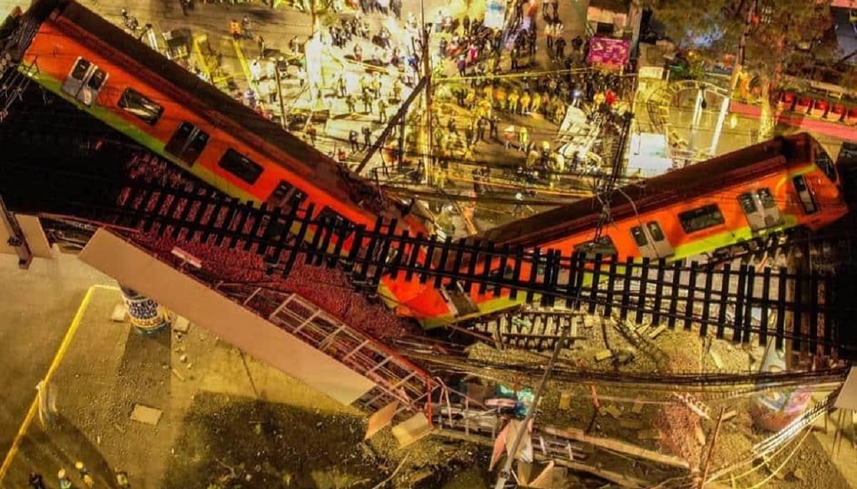 NYT explica por qué colapsó la Línea 12 del Metro en la CDMX 2 metro 1 3