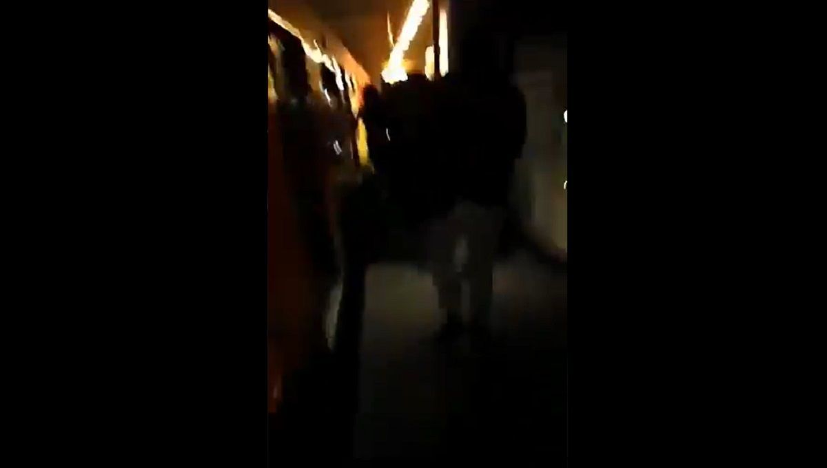 VIDEO: Los momentos de pánico que se vivieron al interior del Metro CDMX tras la tragedia 2 metro