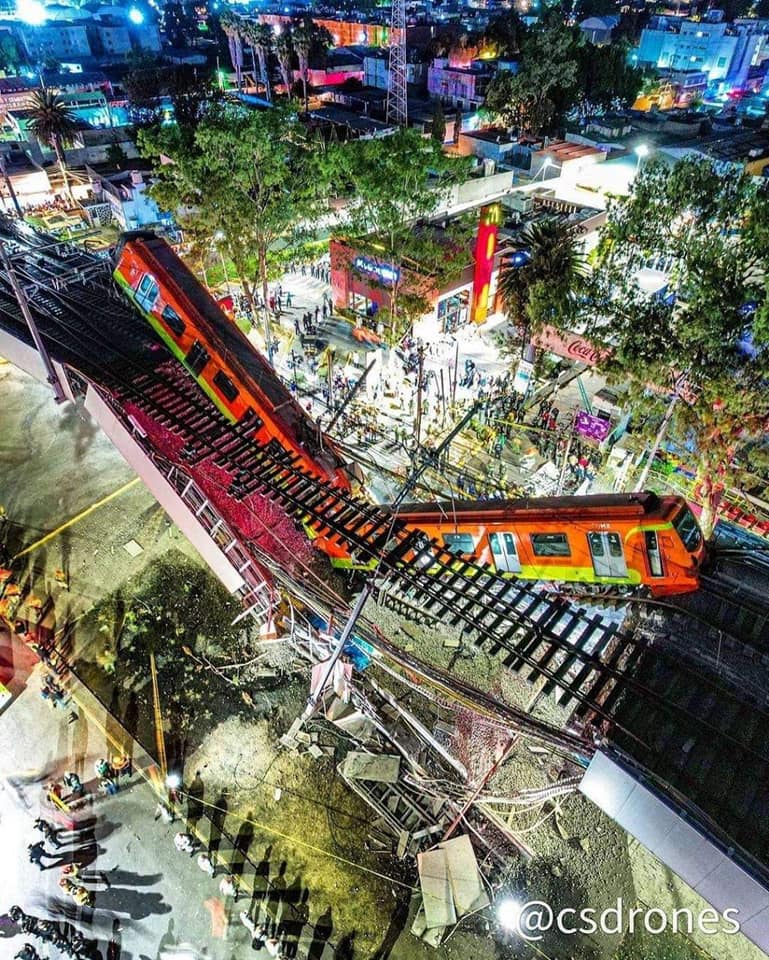 FOTOS: Estas son las impactantes imágenes del colapso de la Línea 12 19 metro4