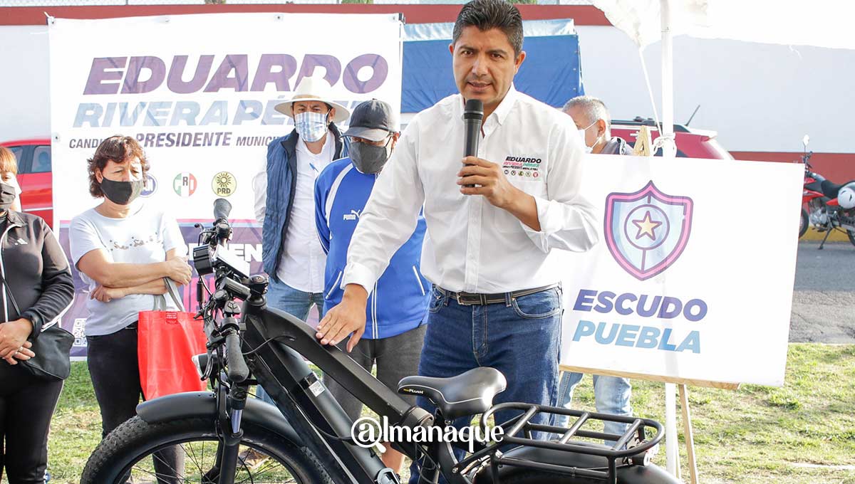 Promete Lalo Rivera revertir percepción de inseguridad en Puebla; también becas a policías y sus hijos 8 portada Bosques Eduardo Rivera