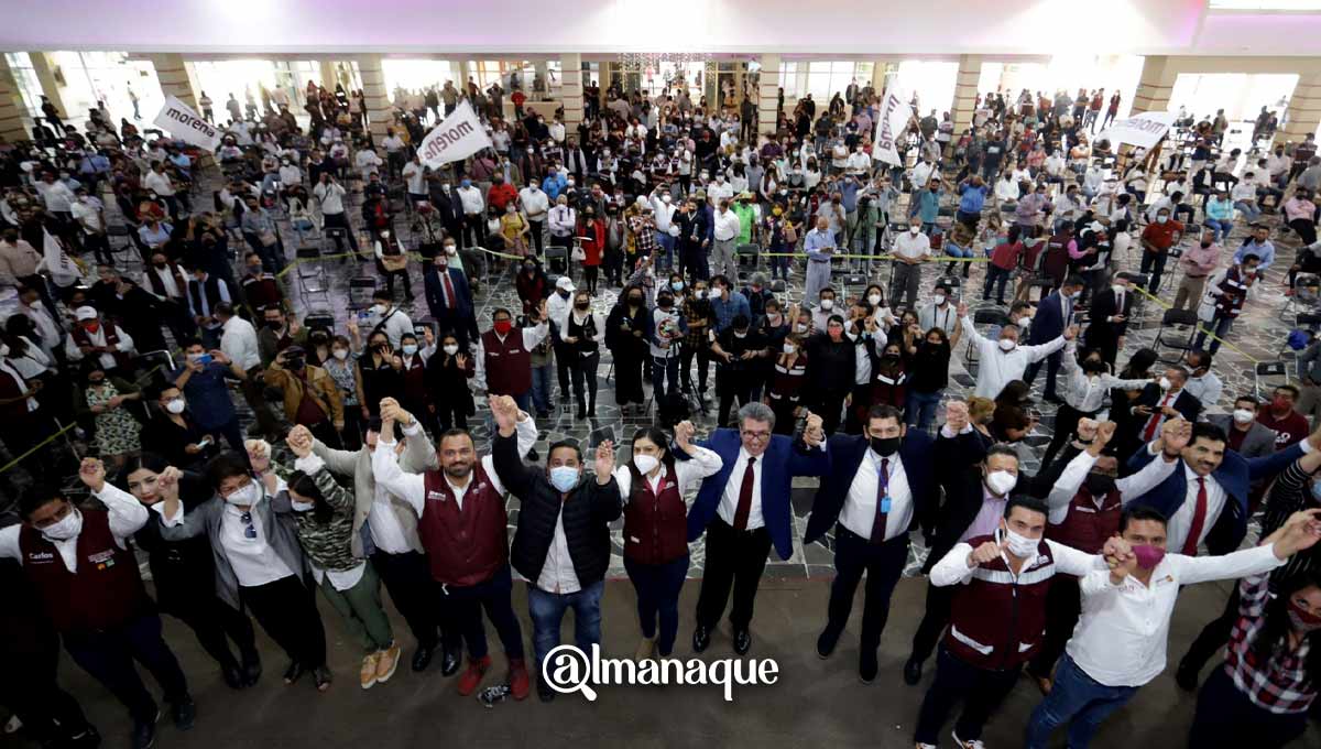 portada Ricardo Monreal reunion Claudia Rivera Vivanco 2