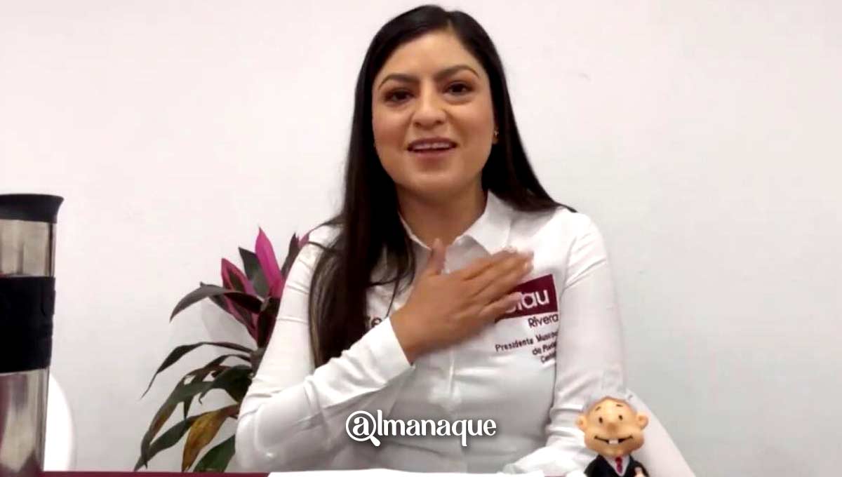 portada conferencia de prensa Claudia Rivera