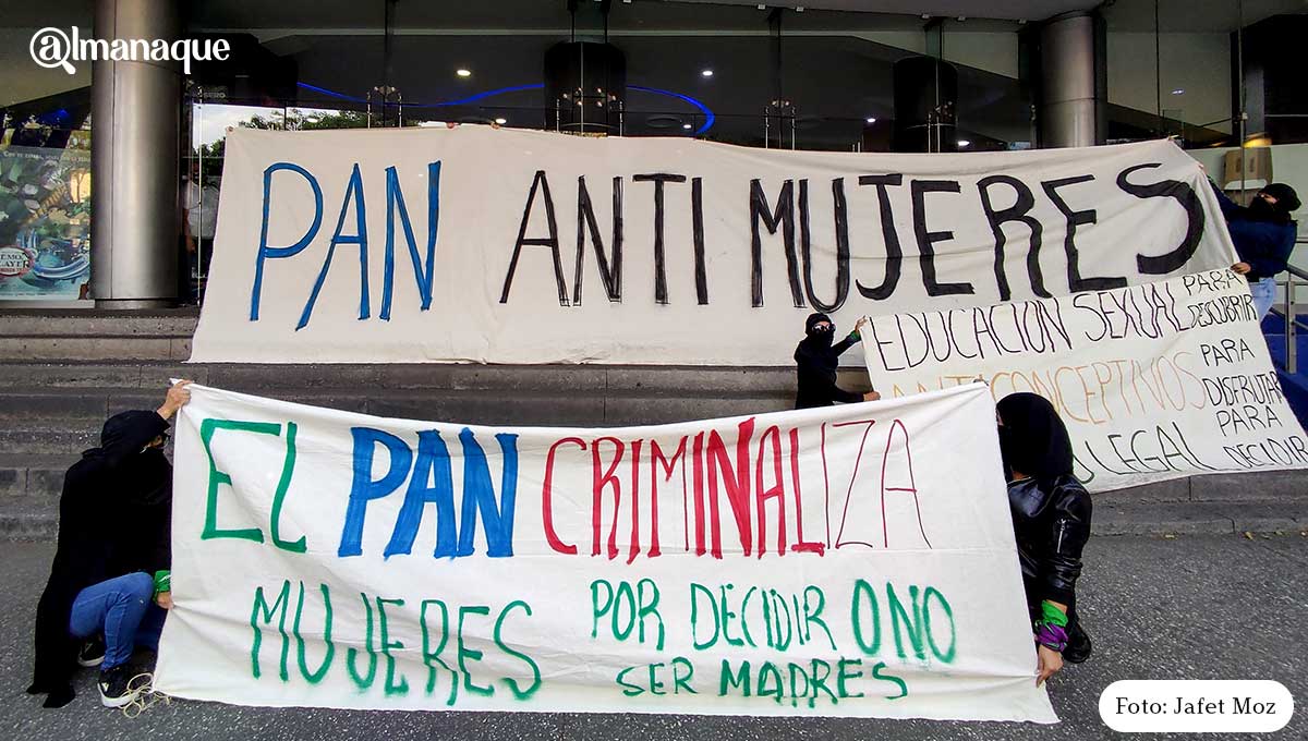 protesta feminista pan cinepolis 1