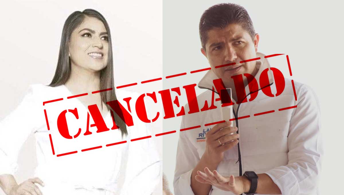 Suspenden arranque de campaña en Puebla: IEE no validó registro de candidatos 2 se cancelan arranques de campana Eduardo Rivera Claudia Rivera