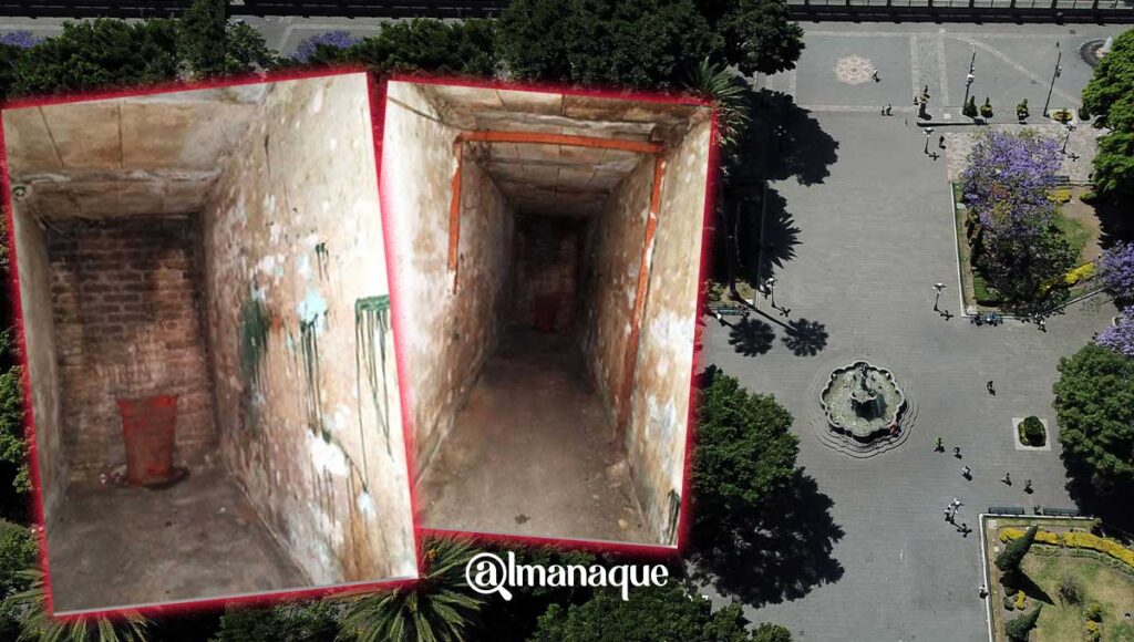 tuneles secretos zocalo de Puebla