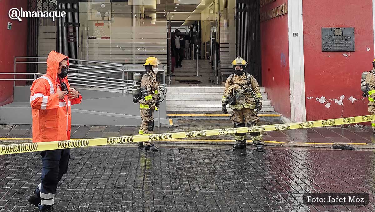 Amenaza de bomba en Tesoreria 3