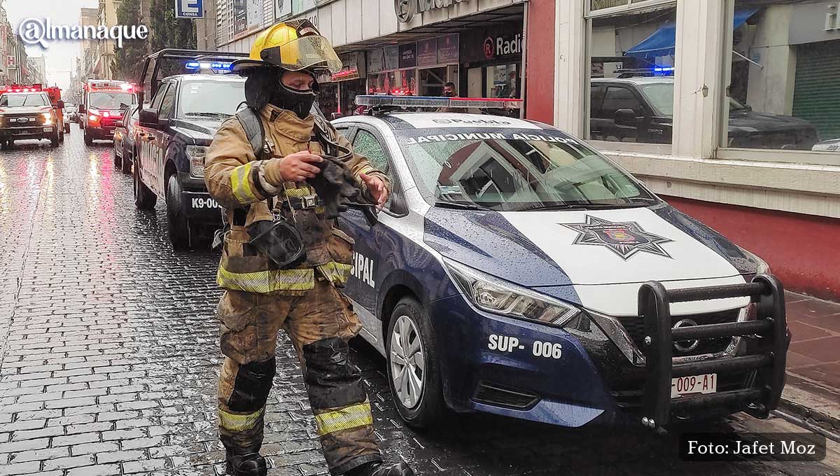 Amenaza de bomba en Tesoreria 4