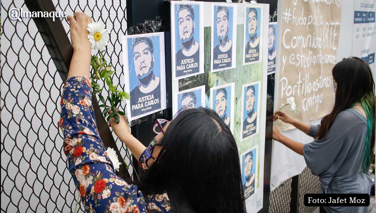 Acusan de encubrimiento a policías de Xoxtla tras la muerte de Carlos Portillo 1 BUAP Justicia para carlos 4