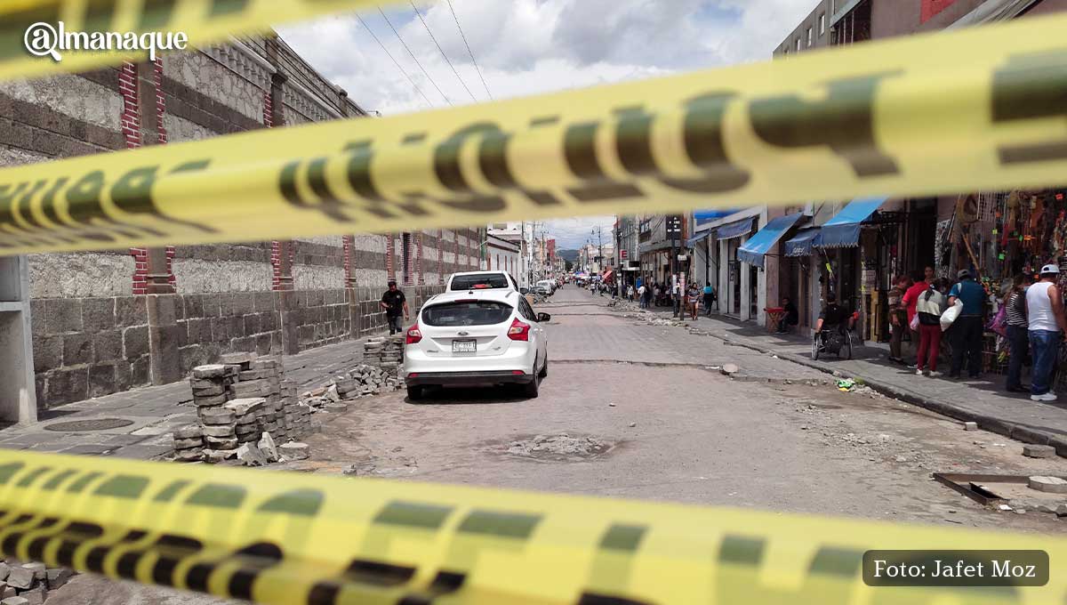 Mejoramiento de la 12, 14 y 16 Oriente-Poniente en Puebla durará cuatro meses 3 Calle 8 Poniente remodelacion 2