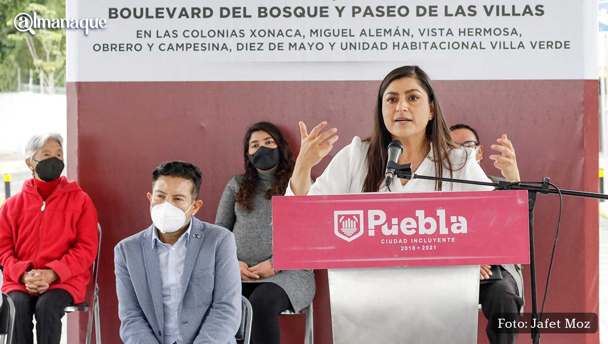 Con dos meses de atraso, Claudia Rivera inaugura la remodelación del bulevar Xonaca 7 Claudia Rivera Vivanco Inauguracion Blvd Xonaca 7