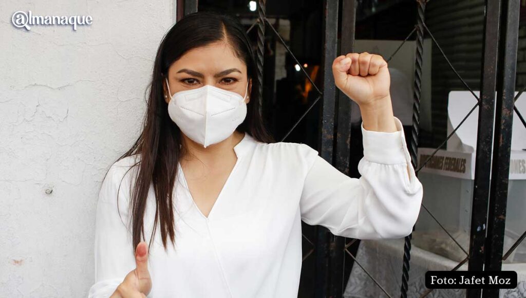 Claudia Rivera Vivanco voto Puebla 4