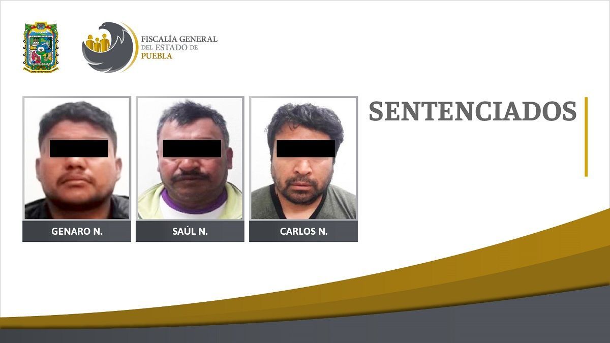 Asesinan a una persona en Teziutlán y piden 100 mil de rescate; son condenados a 40 años de cárcel 2 Genaro N Saul N Carlos N ST 03
