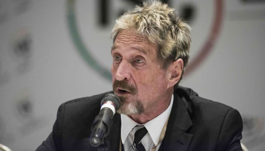 John McAfee. 1