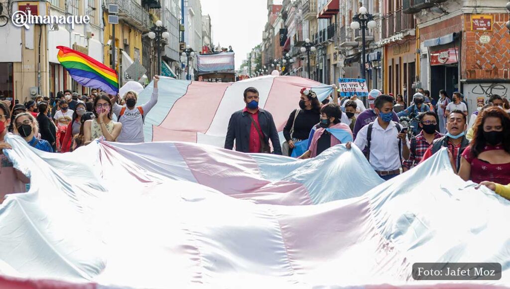 Marcha trans Puebla 3