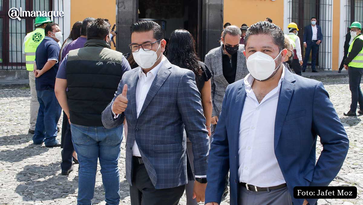 Miguel Barbosa reunion Estefan PRI 2