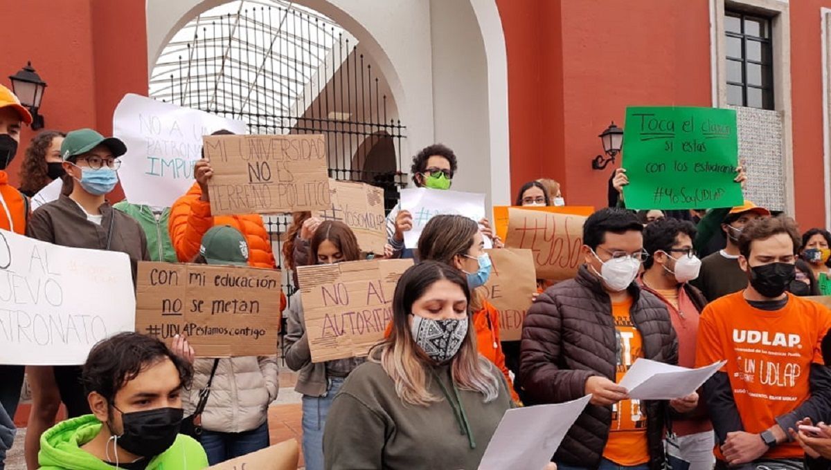 Alumnos de Udlap piden devolver el control a Fundación Jenkins y Luis Ernesto Derbez 2 UDLAP