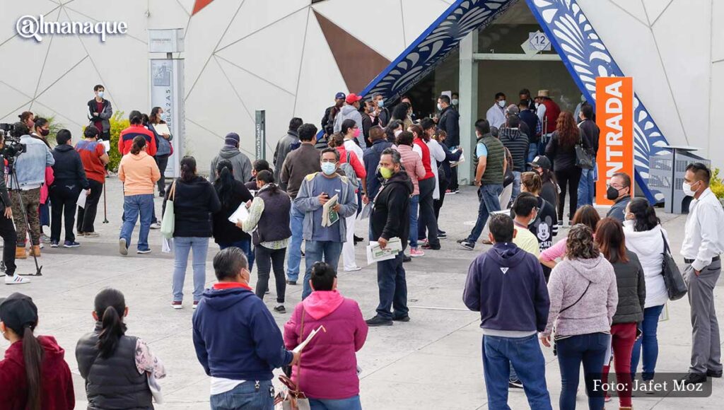Vacunacion 40 anos puebla Centro Expositor 5