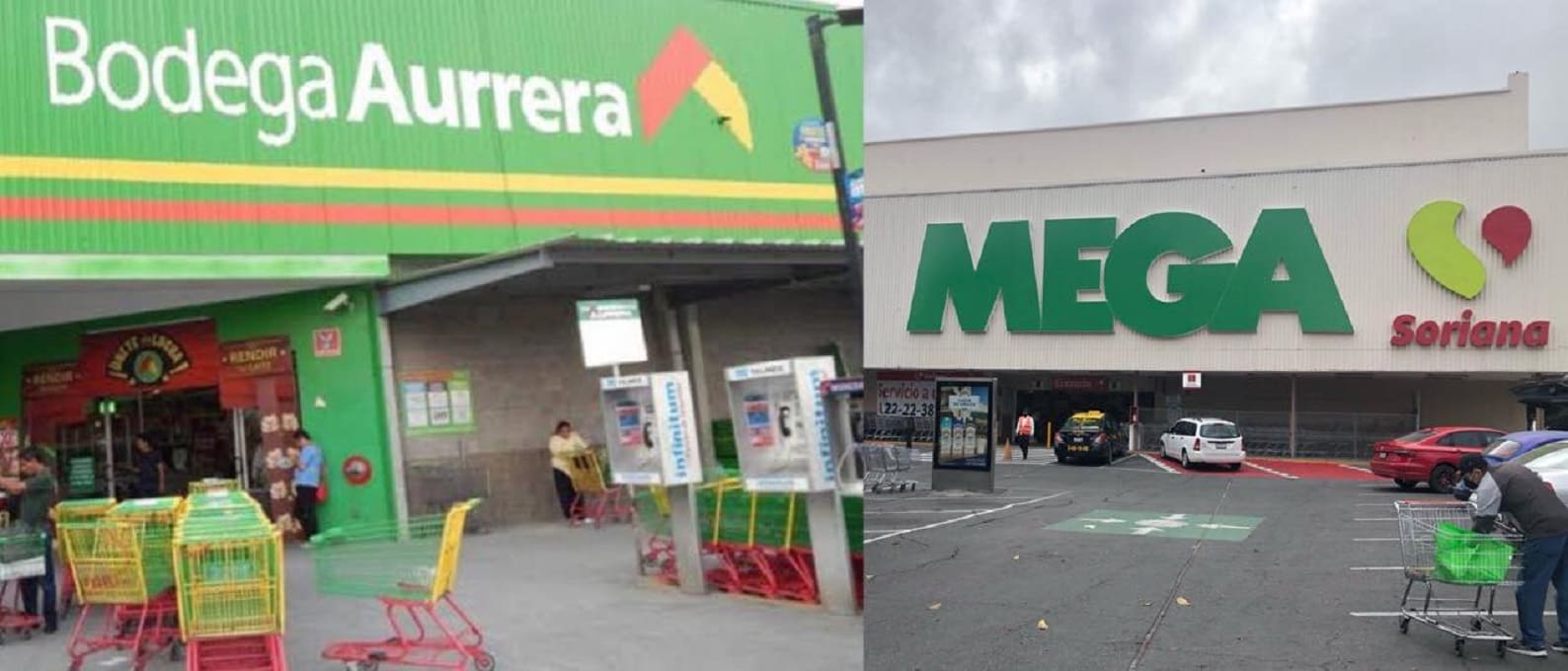 Regresan personas de la tercera edad a supermercados de Puebla como empacadores 2 adultos mayores aurrera