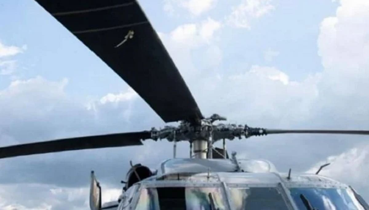 FOTOS: Así luce el helicóptero del presidente de Colombia tras ser atacado 9 ataque presidente colombia