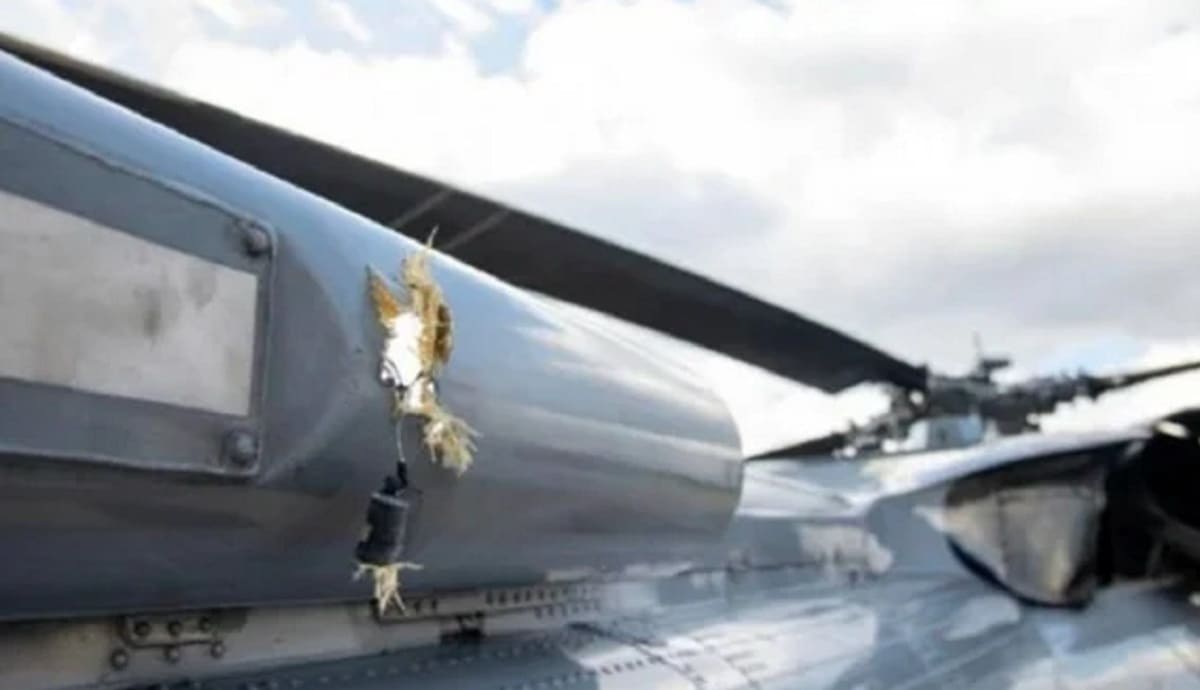 FOTOS: Así luce el helicóptero del presidente de Colombia tras ser atacado 8 ataque presidente colombia 1