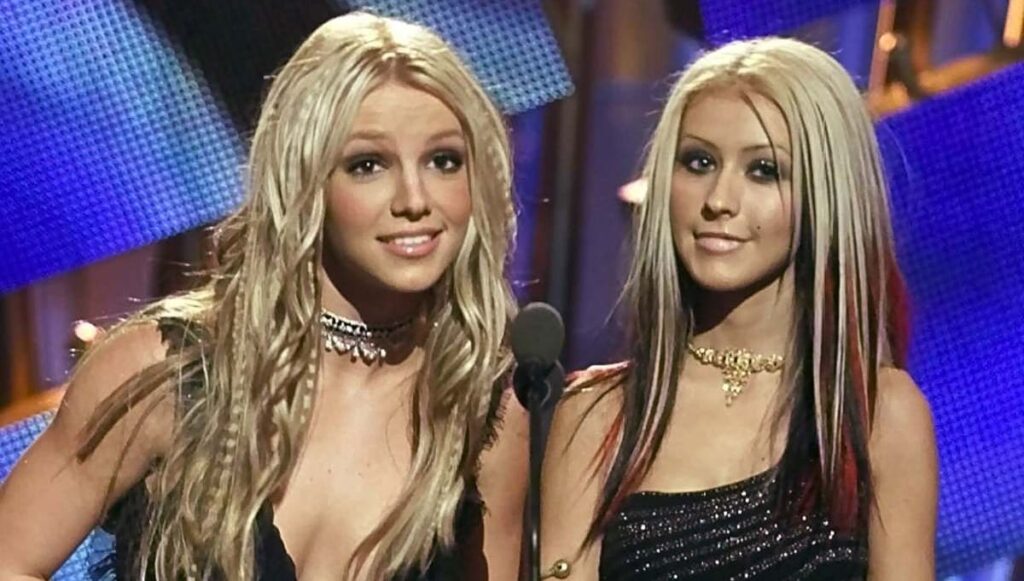 britney spears christina aguilera 1