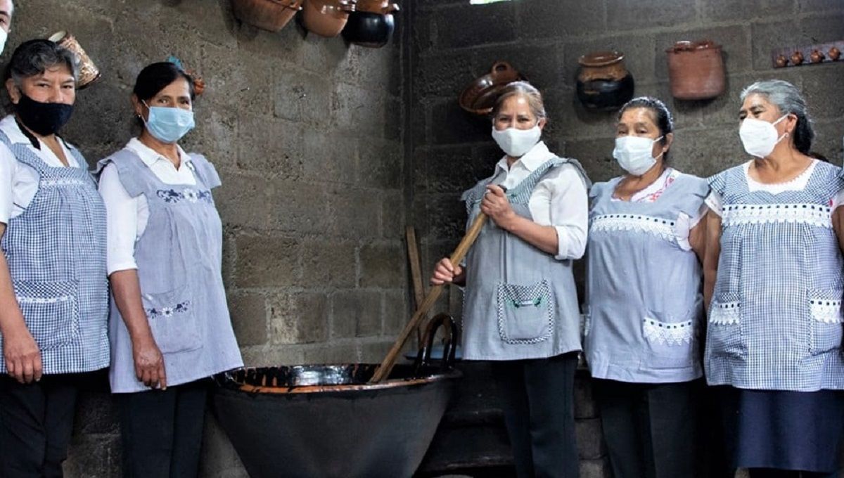 Cocineras de Calpan ganan segundo lugar en concurso ¿A qué sabe la patria? 2 calpan