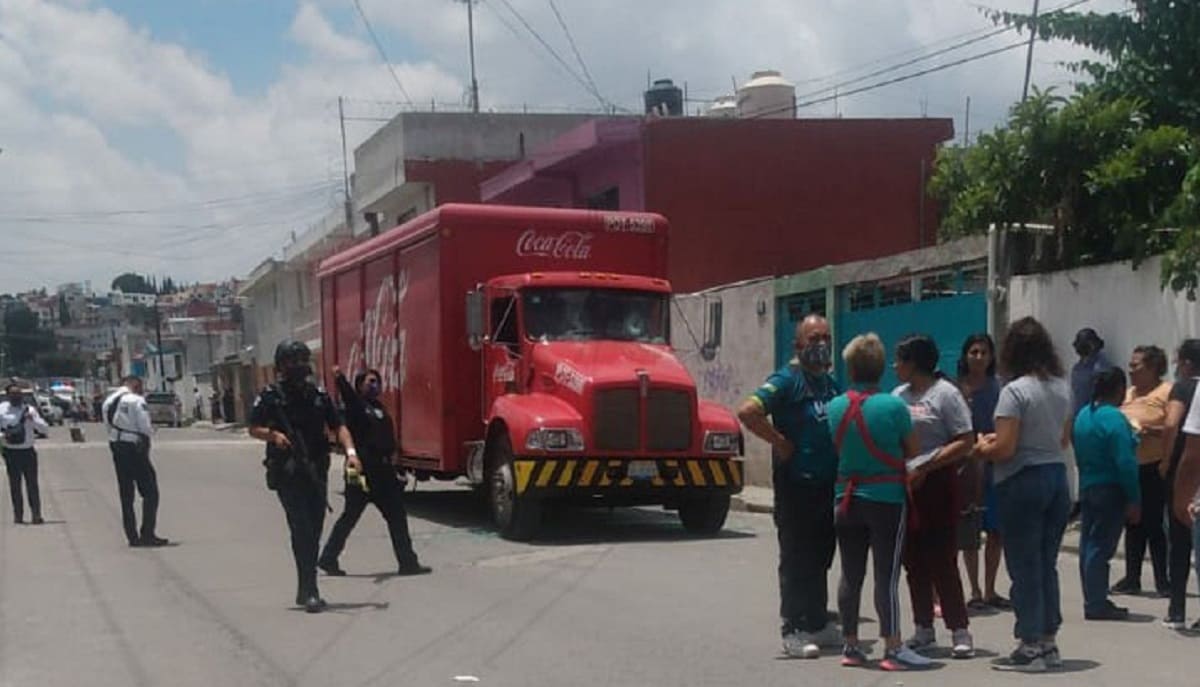 Queda en libertad el chofer de Coca-Cola que atropelló a una niña en La Joya 2 coca cola atropella a nina 1