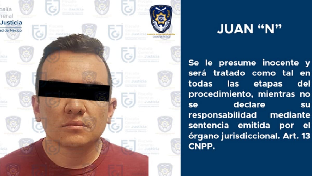Detienen a Juan "N" por ocultar a su pareja que tenía VIH; ella se ve en riesgo 2 detenido 1