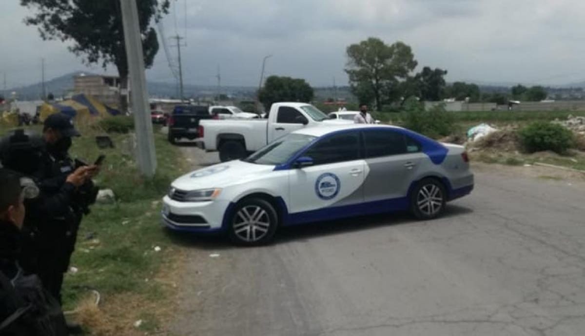 Huachigaseros disparan contra agentes de la FGE en Texmelucan 2 fiscalia 1