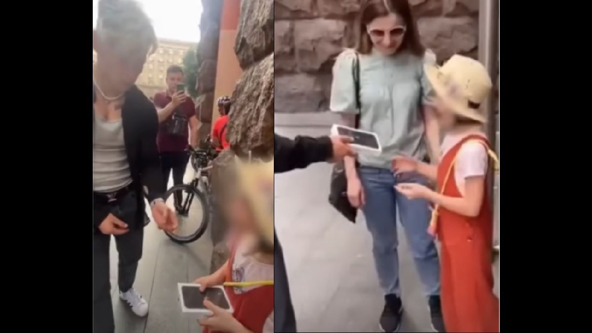 ¡Qué poca! Tiktoker regala iPhone a niña y al terminar de grabar se lo quita (VIDEO) 2 influencer