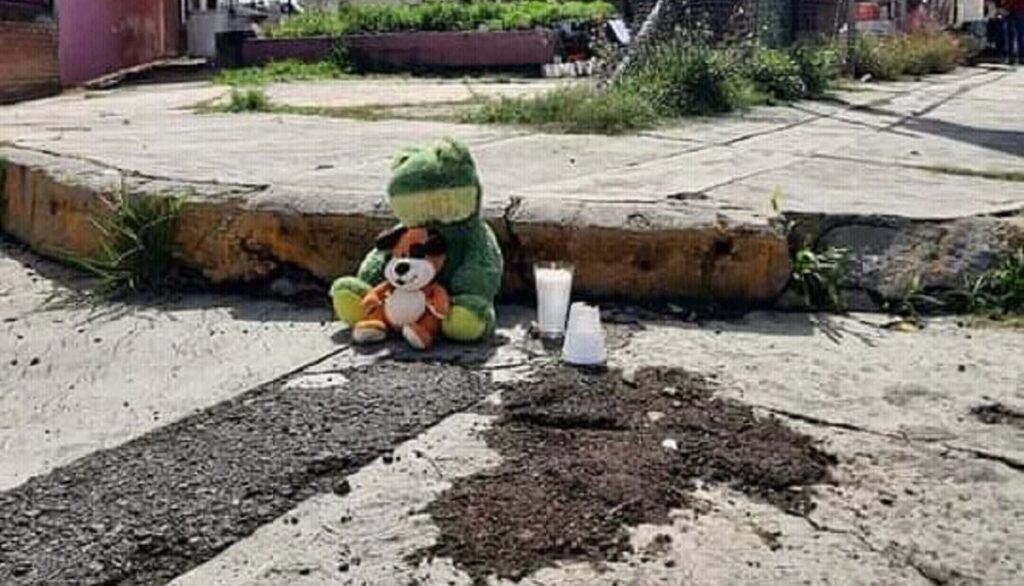 ninos fallecidos atropellados. 1